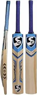 SG Boundary Xtreme Kashmir Willow Cricket Bat | Colour: Beige | Size: Short Handle | Material: Kashmir Willow | Light Weight | with Free Cover | Ready to Play | for Intermediate Player