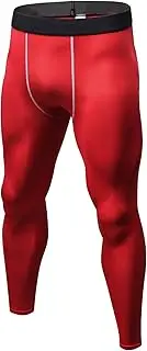 [SPVISE] Men's Compression Pants Cool Dry Athletic Leggings Workout Running Tights Active Sports Baselayer Tights Men Yoga Pant