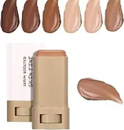 Skween Serum Boosted Hydration Beauty Balm, Beauty Balm Serum Boosted Skin Tint, Skween Skin Tint Stick, Foundation Face Stick for Women Hydrates (06#, One Size)