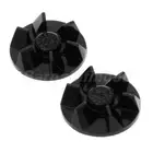 Replacement 2Pcs Motor Drive Clutch for Cuisinart Blender Black Original Parts
