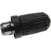Quick-release chuck compatible with Bosch GBH 2-26 DFR, GBH 2-26 F, GBH 2-28 DFV for cordless drill, black