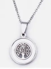 Woman Lucky charm Tree of life Friendship Pendant Necklace spiritual best gift