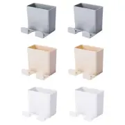 6 PCS Remote Control Storage Box Office Wall Mobile Phone Holder Shelf