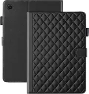 Vaitasy Case for Samsung Galaxy Tab A8 10.5 Inch 2022/2021 SM-X200/X205/X207 Business PU Leather Tablet Protective Case for Galaxy Tab A8 with Card Slot Stand Black