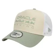 Red Bull Racing New Era Contrast E-Frame Trucker - Light Cream/Green