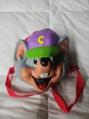 Vintage Rare Chuck E Cheese Head 3d Backpack Retro 90s Bag