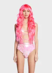 [Club Exx] Pixie Delight Pink Bang Wig