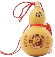 MYCENSE Gourd Hip flasks Gourd Shape with Lid Large Capacity Height 6.3in Flagon Gourd Bottle for Outdoor Travel Storing Drinks and
