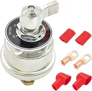 RV Battery Disconnect On-Off - High Current Battery Shutoff Key 300A - Terminal Insulator Replacement, Repairing Accessories for Boats RVs