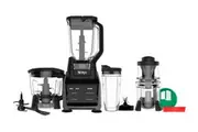 Ninja 1200W IntelliSense Kitchen System with Smart Appliance Recognition, Liquidiser, Processor, Total Crusher & Spiraliser (CT682)