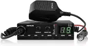 MB2 CB Radio, AM/FM CB Mobile Radio 40 Channels, Squelch Knob, Emergency Channel
