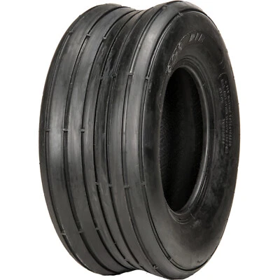 4 Tires 13X5.00-6 OTR Turf Rib Lawn & Garden Load 4 Ply (DC)