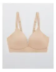 [Aerie] Sunnie Wireless Lightly Lined Bra in Sands