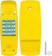 GARENDE Playground Swing Set Telephone Outdoor Equipment Pretend Play Treehouse for Educational Gift, Yellow