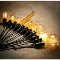 在飛比找樂天市場購物網優惠-工業LED鎢絲造型T225燈泡 長笛試管玻璃燈泡 4W愛迪生
