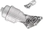 26300-3LAA0 Aluminum Oil Filter Complete Assembly Fits With Hyundai Palisade 20-24 Genesis G80 2017-2020, Kia Telluride 20-24, Sorento Cadenza 17-20, Sedona 19-21,26345-3CKB0 26345-3CKB0 26350-3C701