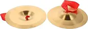 FUTUREORYY Handmade Cymbal Clapper Bell Traditional Chinese Gong Alloy Cymbals for Percussion Instrument for Meditation Music Play