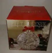 Fifth Ave Ribbon and Tree Crystal