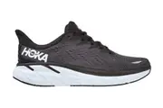 Hoka One One Women's Clifton 8 Running Shoe (Black/White)