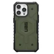 UAG Pathfinder MagSafe Apple iPhone 15 Pro Max (6.7") Rugged Case - Olive Dra...