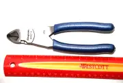 Snap-On Tools NEW Ships for Free 7" Power Blue VectorEdge Diagonal Cutter 87ACF