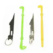 2PCS Tie Fast Nail Knot Tying Tool & Loop Tyer Hook Tier For Fly Fishing Line