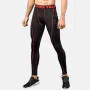 Men's Leggings Running Pants Compression Tights Leggings Track Pants Pocket Elastic Waistband High Waist Tights Outdoor Sports Outdoor Athletic Fall Quick Dry