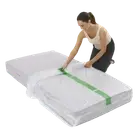 1 x Single Bed Plastic Mattress Protector Covers for Moving Storage- PREMIUM