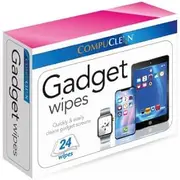 Gadget Cleaning Wipes 24 Pack – Anti-Static, Streak-Free Streak-Free Wipes for Phones, Screens & Laptops