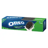 在飛比找Yahoo奇摩購物中心優惠-OREO 奧利奧 減甜香草口味夾心餅乾 128.8g