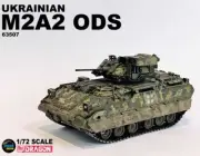 1/72 Ukraine M2A2 ODS Bradley Infantry Tank Model Digital Painting