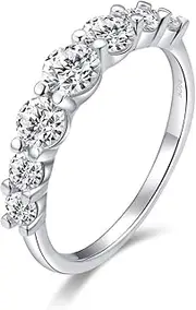 [WOSTU] Silver-Plated-Base Cubic-Zirconia