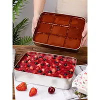 在飛比找蝦皮購物優惠-新品 蛋糕盒一次性提拉米蘇盒子方形網紅蛋糕方盒 包裝盒 製作