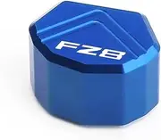 Motorbike Button Cover for YA&MAHA FZ1 FZ6 FZ8 Motorcycle Switch Button Turn Signal Key Cap(Blue,for FZ8 Logo)