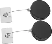 ARTIBETTER Telescopic Lock Security Cable Lock Retractable Cafe Lock Door Chain Lock for Laptop Bag Safety
