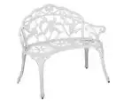 Rose Floral Romantic Outdoor Decor Garden Patio Deck Park Bench Chair Seat