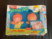 Playskool Jammie Pies Foot Jingles Rattle Foot Friends Vintage 1986 New In Box