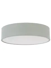 DOS 320mm 1 Light Flush Mount in Matte Grey