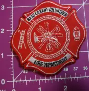 Bass Lake Wisconsin Vol. Fire department patch