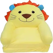 Kids Couch Fold Out, 2 in 1 Flip Open Children Sleeper Extra Wide Convertible Sofa to Lounger, Folding Toddler Bed Lounger Chair with Armrests for Bedroom Baby Girl Boy (2 Tiers)
