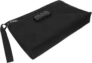 minkissy Secure Document Bag Portable Lockable File Folder Combination Lock for Travel