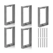 5pcs 1/2inch Single Gang Receptacle Outlet Box Extenders, Electric Outlet2592