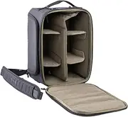PGYTECH Small Camera Insert Bag, Waterproof Lens Pouch for Photographers and Traveler, Lightweight DSLR/SLR Lens Carring Case with Thicken Partition for Canon/Nikon/Sony/Mirrorless Cameras