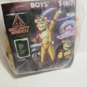 Kids Glamrock Freddy Costume Small 6 7 Five Nights At Freddys Halloween Costume