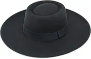 [OWLKAY] Protection Outdoor UV Capsunhat Women's Me Classic BigBrimFeltBoaterFedoraHat FlatTopPanamaChurchCaps