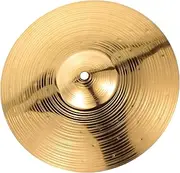 OFFIGAM Metal Drum Cymbal Practice Jazz Drum Crash Brass Construction Smooth Edges Easy to Use