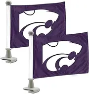ProMark NCAA Kansas State Wildcats Flag Set 2-Piece Ambassador Style, Team Color, One Size
