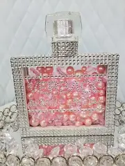 Pink Perfume Bottle Decor - Versace