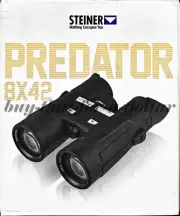 NEW*STEINER 8x42 Predator Roof Prism Binocular-2443-Field View-381 ft-7.3 Degree
