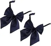 [BESTYASH] Comfortable Material Bow Ties Graduation Suit Accessories for Men Women